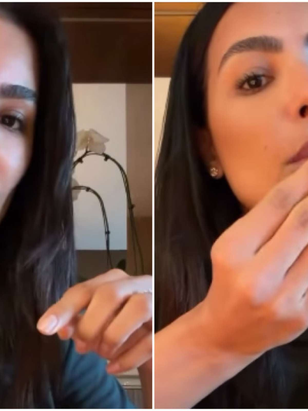 Cíntia Chagas explica por que parou de pintar as unhas das mãos; saiba
