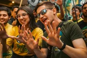 Lucas Pavanato e Eduarda Campopiano