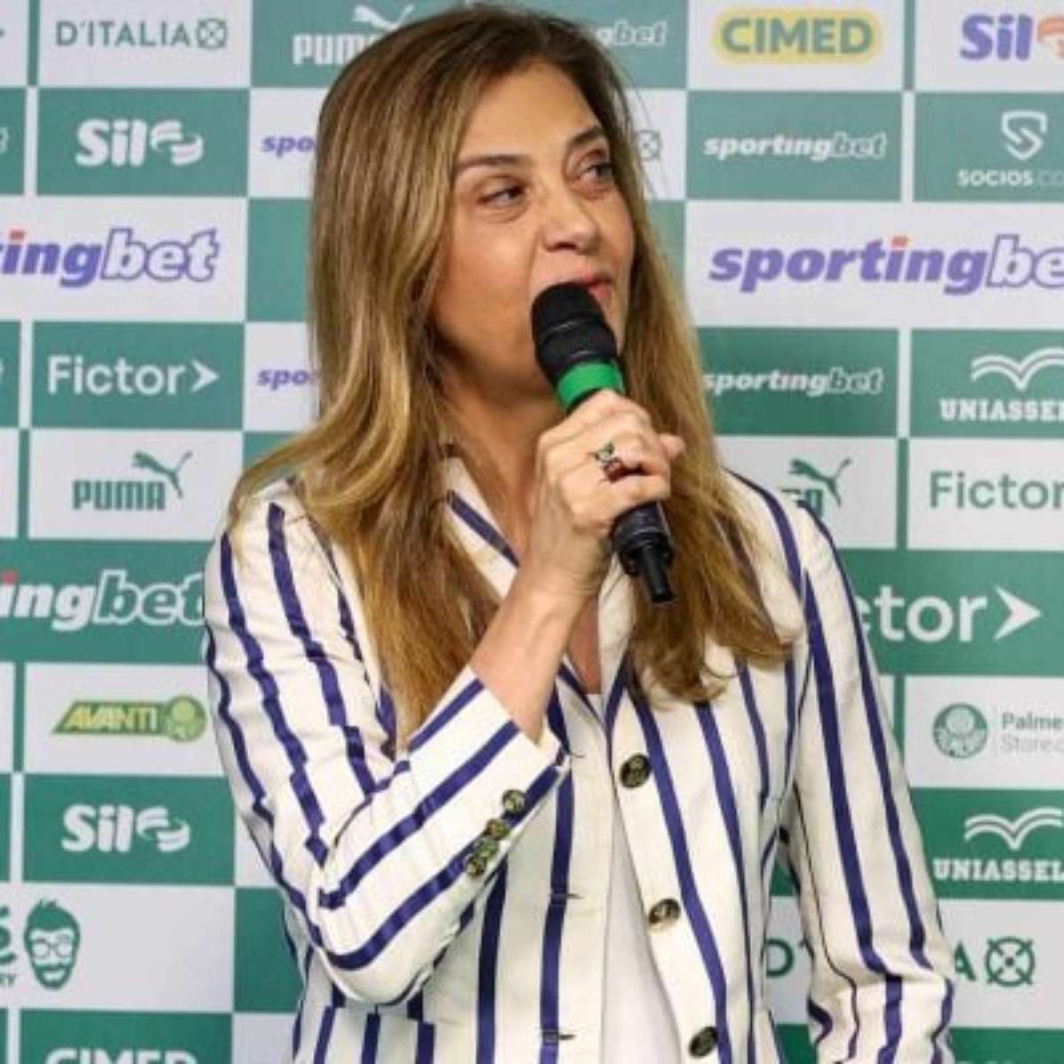 Leila Pereira reage a pedido de saída de Lamacchia: "Me incomoda muito"