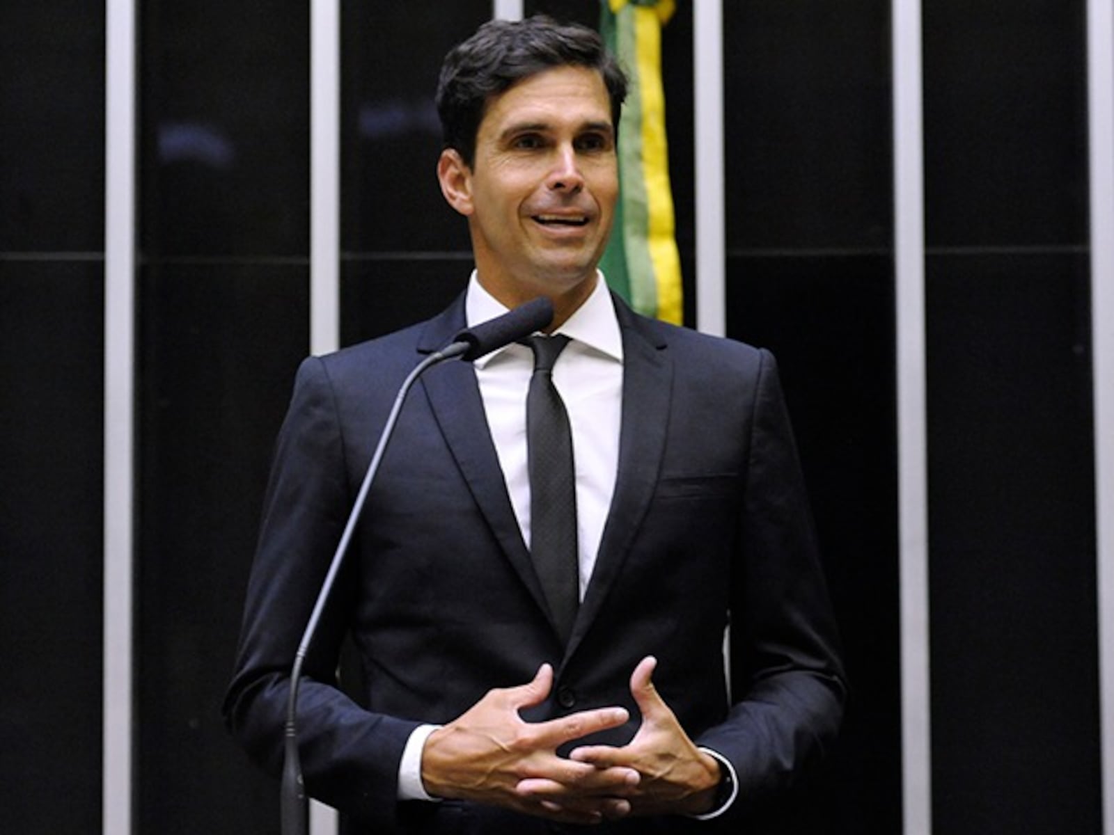 Nadador e político brasileiro, filiado ao Partido Novo Reprodução/Câmara dos Deputados