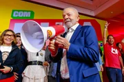 O presidente da República, Luiz Inácio Lula da Silva, durante pronunciamento após o 1º turno das eleições, São Paulo - SP