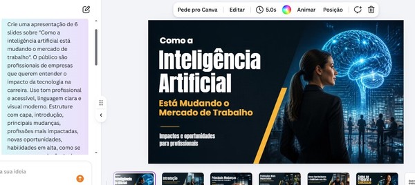 IA para criar apresentação de slides: veja 6 ferramentas e como usar