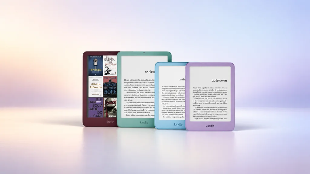 Novo Kindle ganha tela colorida e até controle para virar páginas