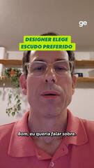 Designer Ricardo Hippert diz por que acha escudo do Vasco o mais bonito do Brasil