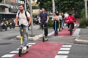 Ciclovia da Faria Lima, em São Paulo