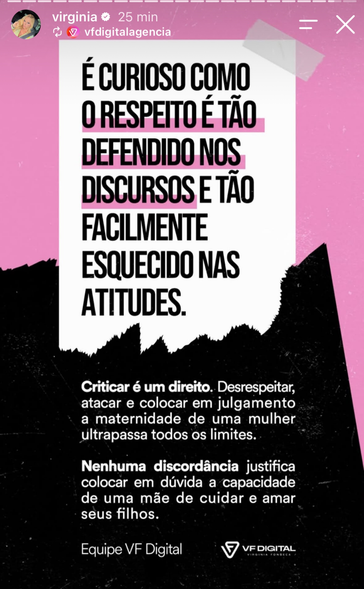 Virginia reage a comentário de Silvia Abravanel sobre a guarda dos filhos