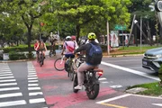 Ciclovia da Faria Lima, em São Paulo